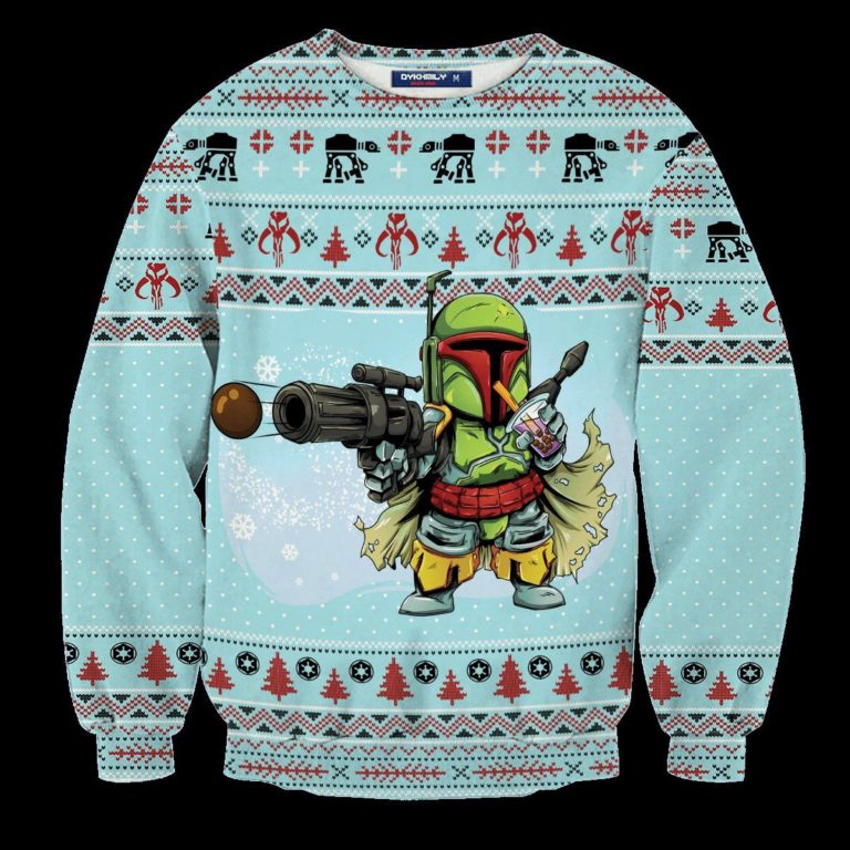 MERRY BobaMAS Unisex Wool Sweater