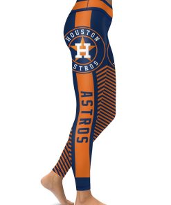 MLB Houston Astros Baseball High Waist Leggings