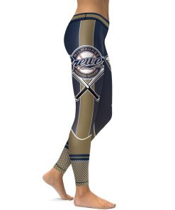 MLB Milwaukee Brewers High Waist Tights MLB Milwaukee Brewers High Waist Tights