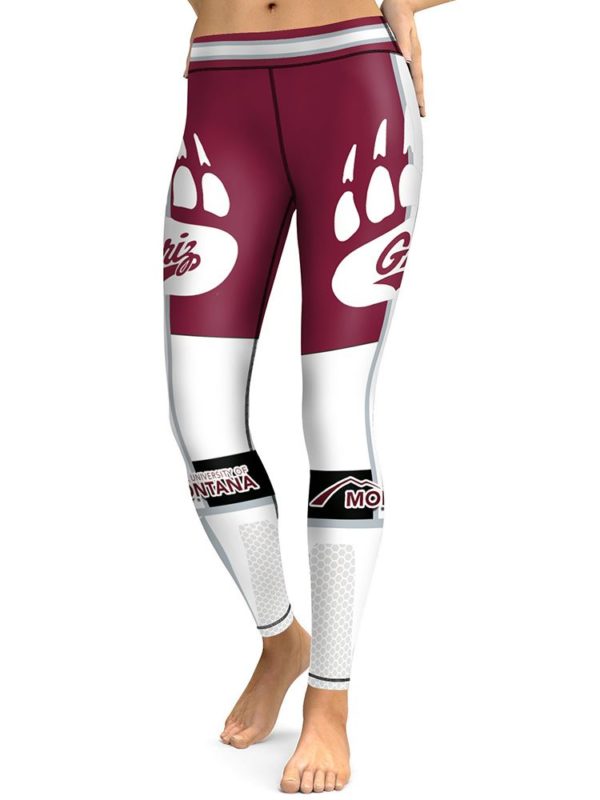 Montana Grizzlies AOP High Waist Tights