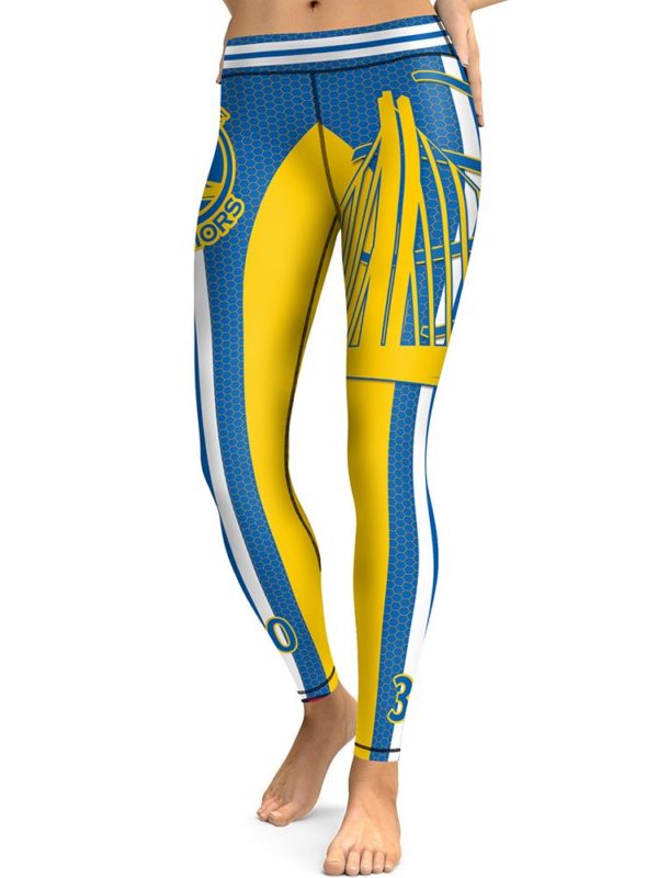 NBA Golden State Warriors High Waist Leggings