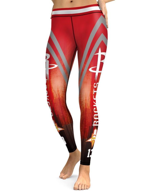 NBA Houston Rockets High Waist Leggings