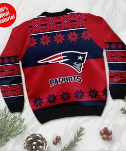 New England Patriots Wool Ugly Christmas Sweater