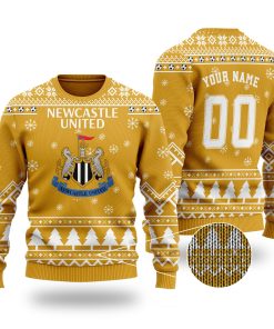 Newcastle United Custom Ugly Christmas Sweater