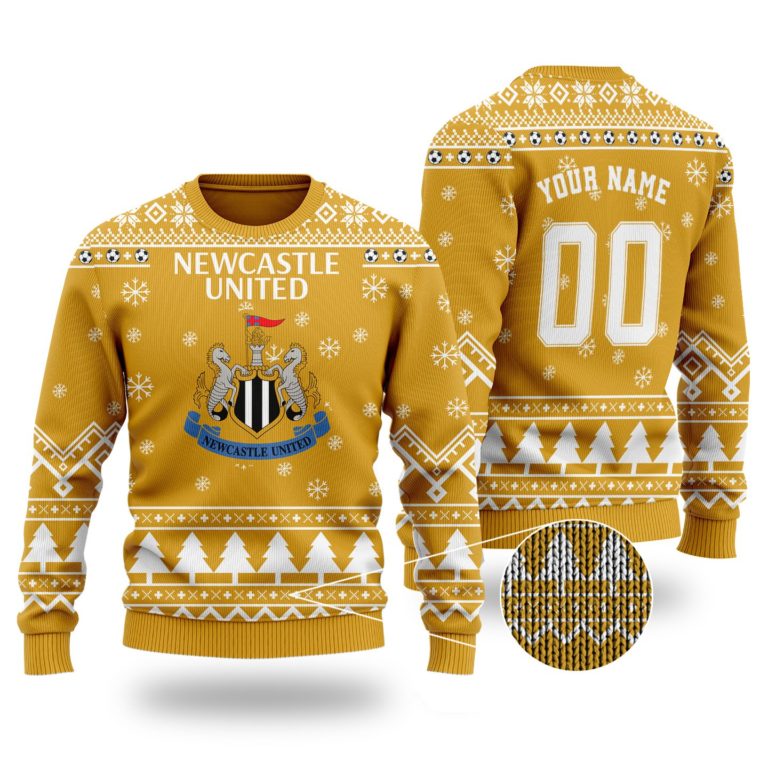Newcastle United Custom Ugly Christmas Sweater