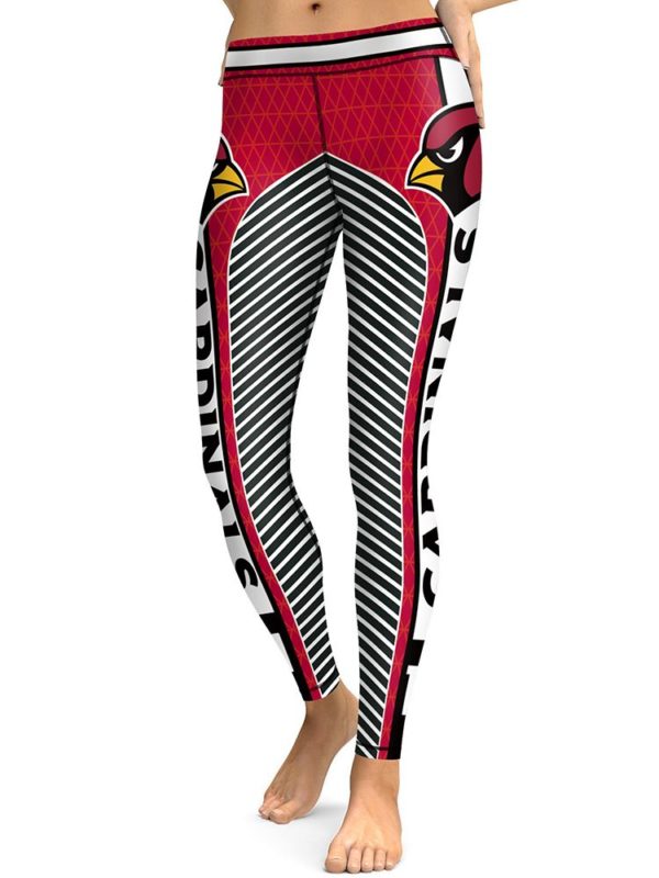 NFL Arizona Cardinals Football High Waist Leggings