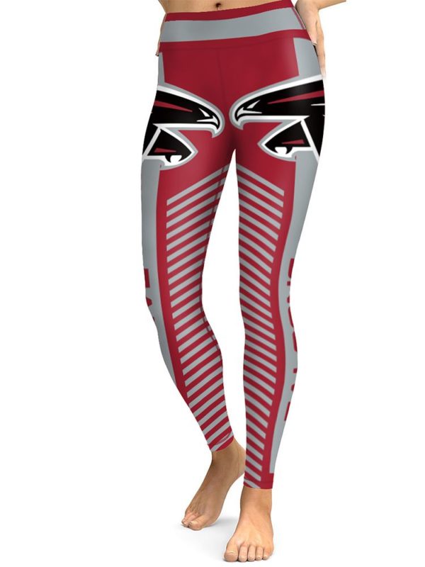 NFL Atlanta Falcons Football Team High Waist Tights