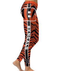 NFL Cincinnati Bengals High Waist Leggings NFL Cincinnati Bengals High Waist Leggings