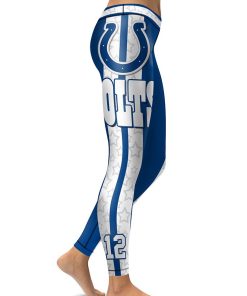 NFL Indianapolis Colts High Waist Leggings NFL Indianapolis Colts High Waist Leggings