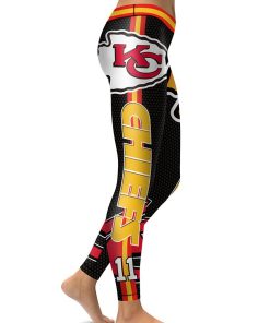 NFL Kansas City Chiefs Football High Waist Leggings