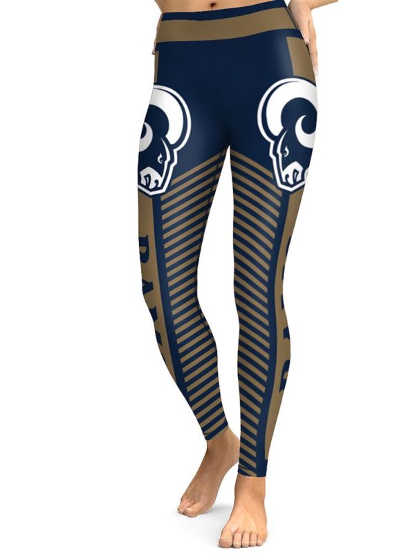 NFL Los Angeles Rams Football Team High Waist Tights