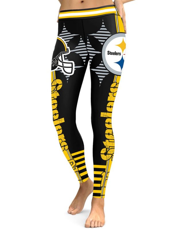 NFL Pittsburgh Steelers Football High Waist Leggings