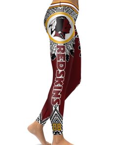 NFL Washington Redskins High Waist Leggings NFL Washington Redskins High Waist Leggings
