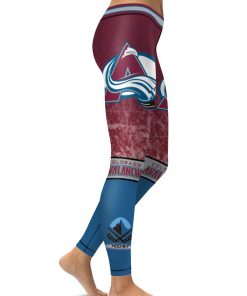 NHL Colorado Avalanche High Waist Leggings
