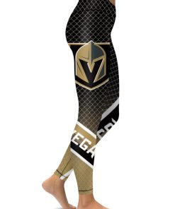 NHL Las Vegas Golden Knights Womens High Waisted Tights & Leggings