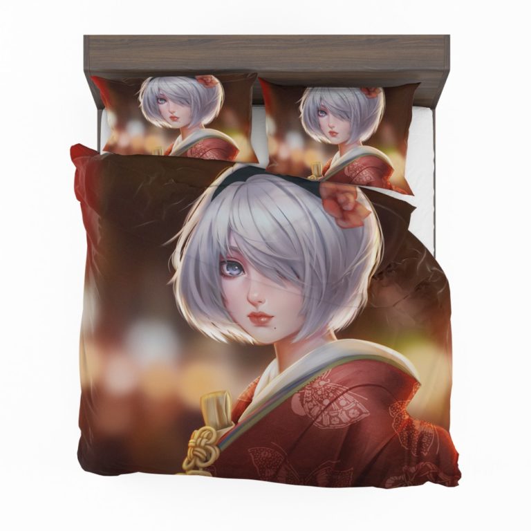 Nier Automata Japanese Costume Anime Bedding Set