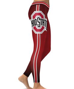 Ohio State Buckeyes Team High Waist Tights