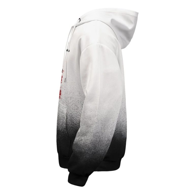 Omae Wa Mou Shindeiru All Over Printed Pullover Hoodie