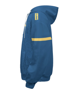 Personalized Blue Rose  Black Clover AOP Pullover Hoodie