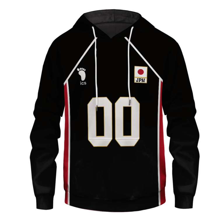Personalized Haikyuu National Team Libero Pullover Hoodie
