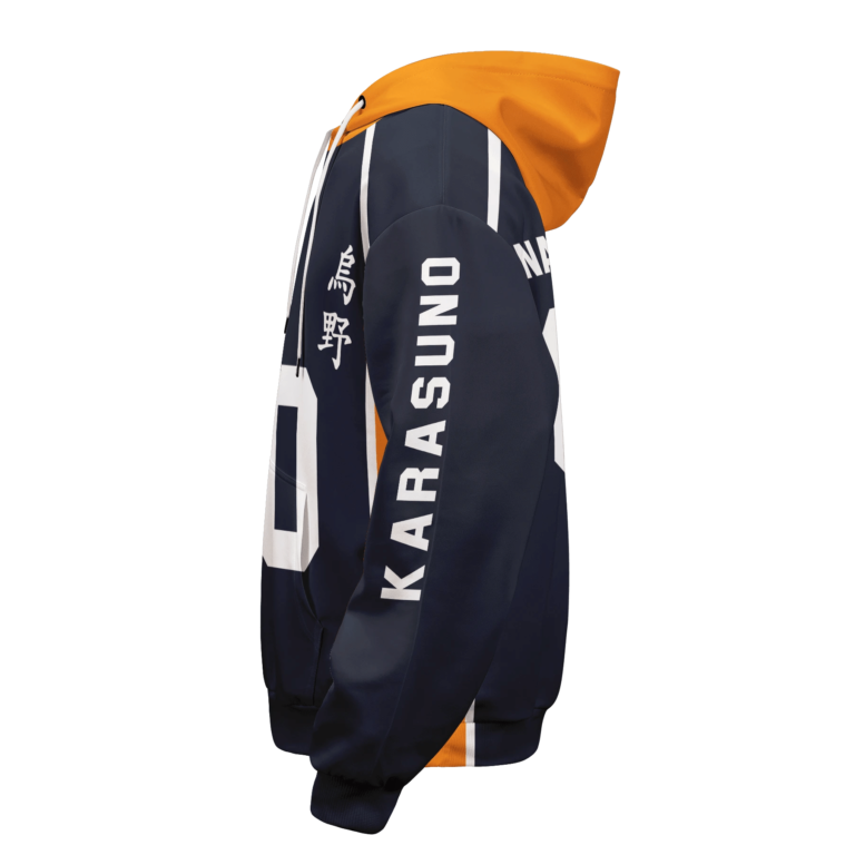 Personalized Haikyuu Team Karasuno Unisex Pullover Hoodie