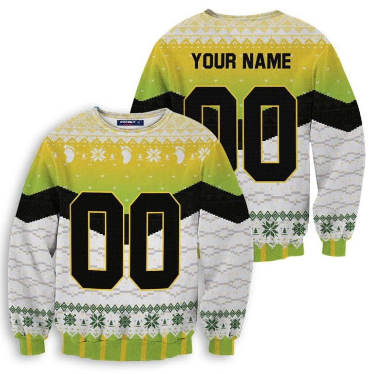 Personalized Itachiyama Institute Christmas Unisex Wool Sweater