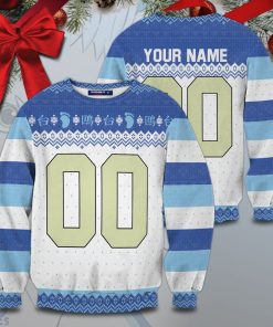 Personalized Kamomedai Christmas Unisex Wool Sweater