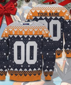 Personalized Karasuno Christmas Unisex Wool Sweater