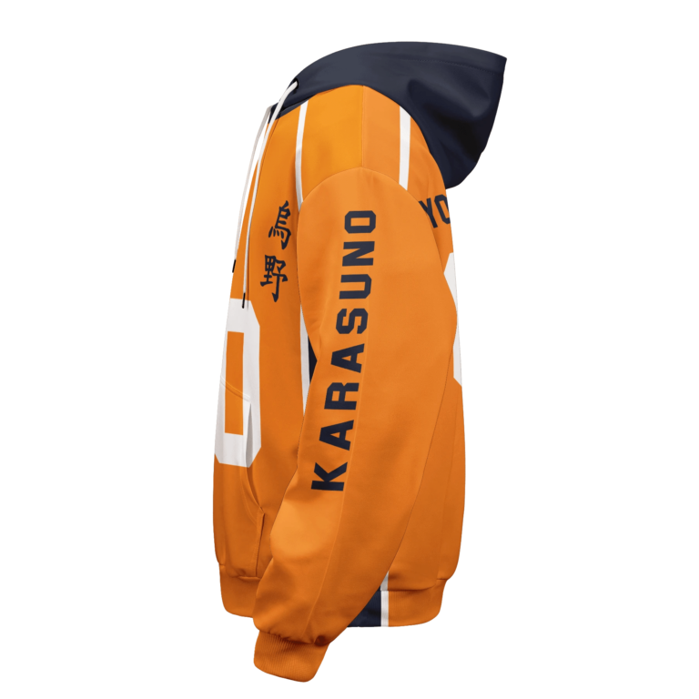 Personalized Karasuno Libero AOP Pullover Hoodie