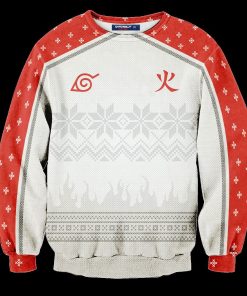 Personalized Konoha Hokage Unisex Wool Sweater