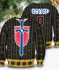 Personalized Pokemon Champion Uniform Unisex Wool Sweater