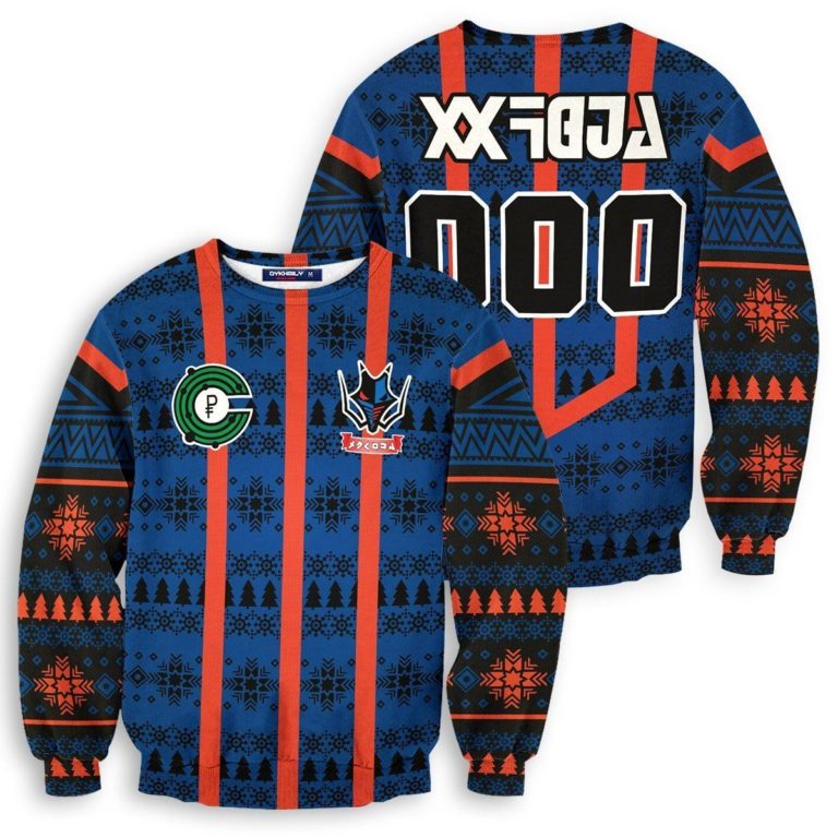Personalized Pokemon Dragon Uniform Unisex Wool Sweater