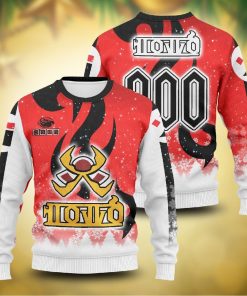 Personalized Pokemon Fire Uniform Unisex Wool Sweater