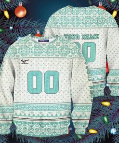 Personalized Team Aoba Johsai Christmas Unisex Wool Sweater