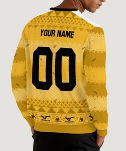 Personalized Team Johzenji Christmas Unisex Wool Sweater