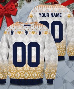 Personalized Team Schweiden Adlers Christmas Unisex Wool Sweater