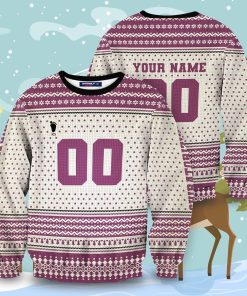 Personalized Team Shiratorizawa Christmas Unisex Wool Sweater