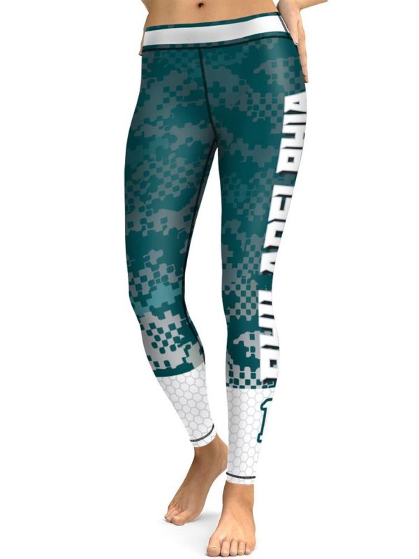 Philadelphia Eagles Football High Waist Leggings