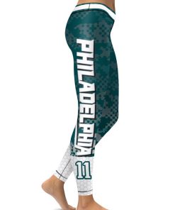 Philadelphia Eagles Football High Waist Leggings Philadelphia Eagles Football High Waist Leggings