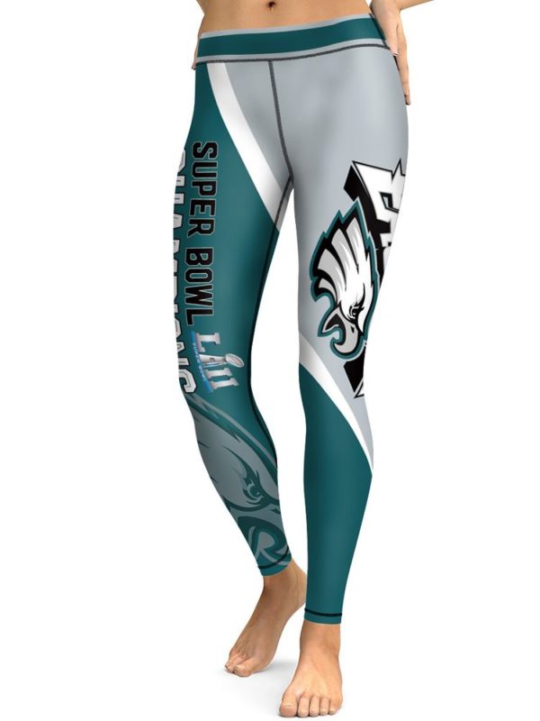 Philadelphia Eagles Football Superbowl High Waist Tights