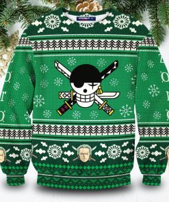 Pirate Zoro Unisex Wool Sweater