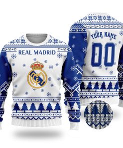 Real Madrid Custom Ugly Christmas Sweater