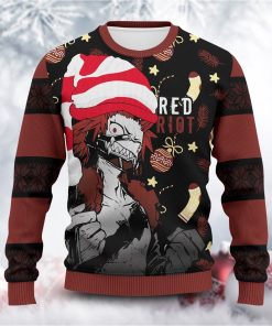 Red Riot Kirishima Unisex Wool Sweater