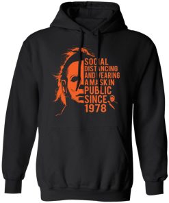 Michael Myers social distancing and wearing a mask shirt