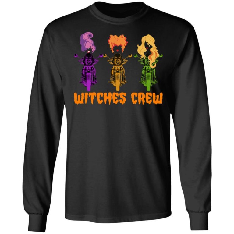 Hocus Pocus Witches Crew Chopper Motorcycle Shirt