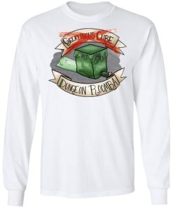 Gelatinous Cube Dungeon Roomba Shirt