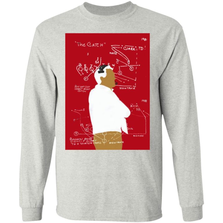 Commemorative Bill Walsh The Catch Shirt