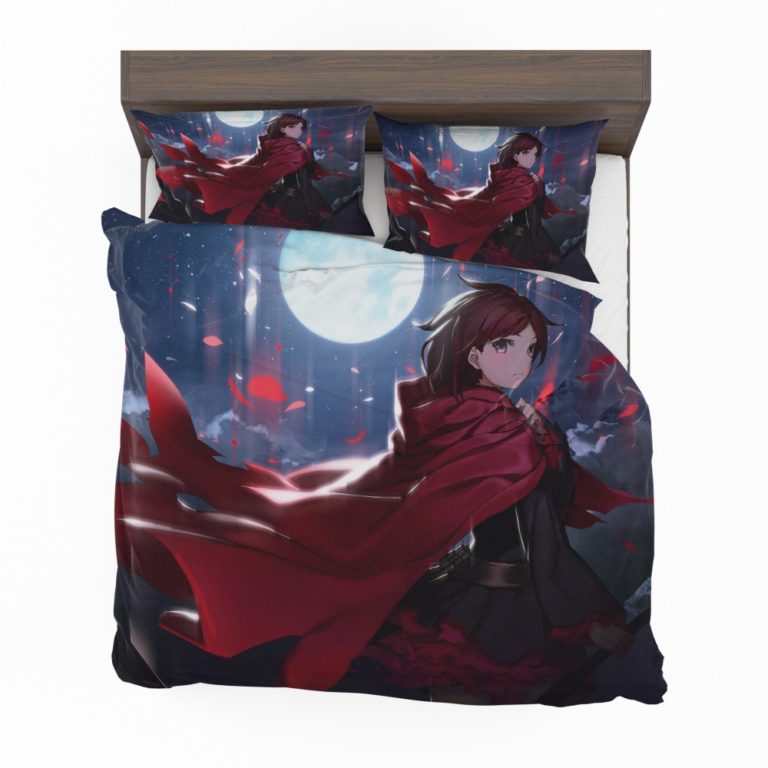 Ruby Rose Rwby Custom Anime Bedding Set