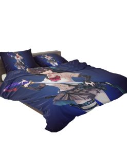 Samurai Sword Katana Anime Girl Bedding Set