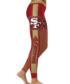 San Francisco 49ers Football High Waist Leggings